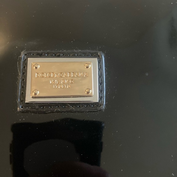 Vintage Dolce & Gabbana black patent leather Sicily bag - Picture 5 of 13